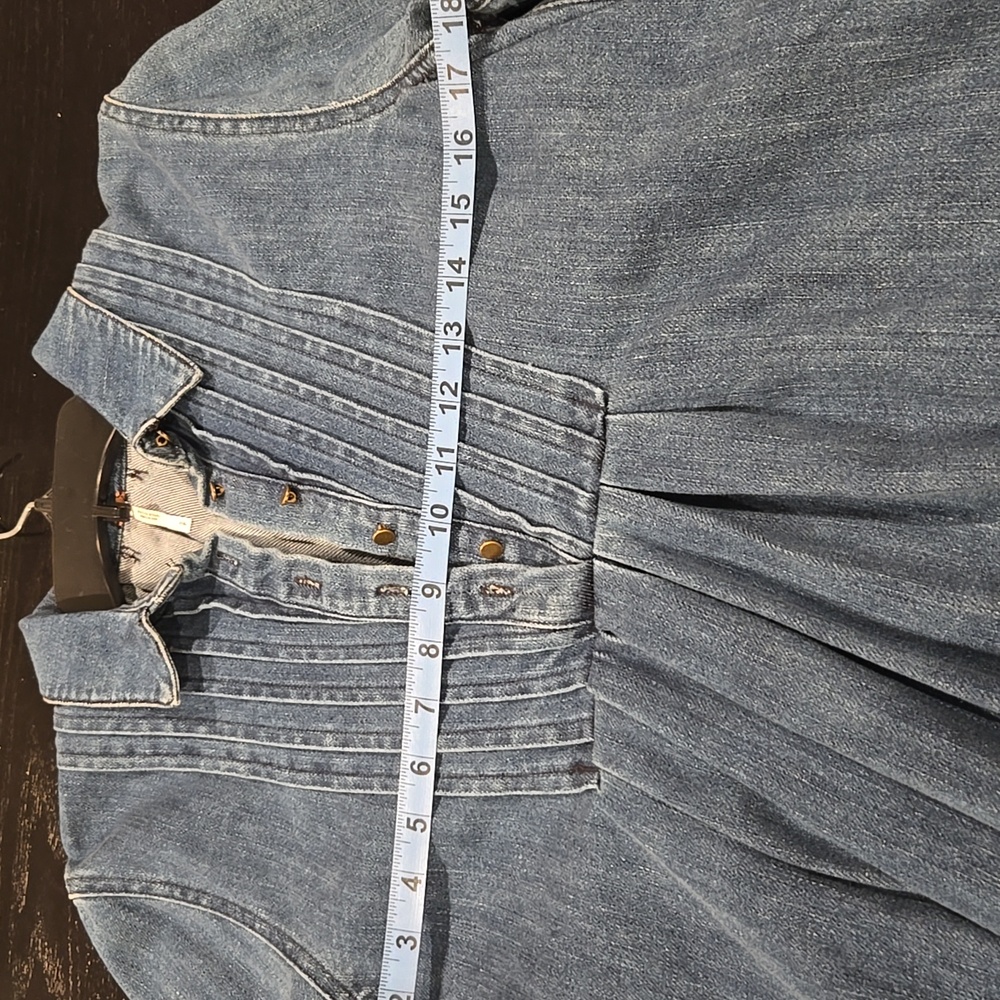 Free people denim tunic/babydoll dress - Picture 9 of 11